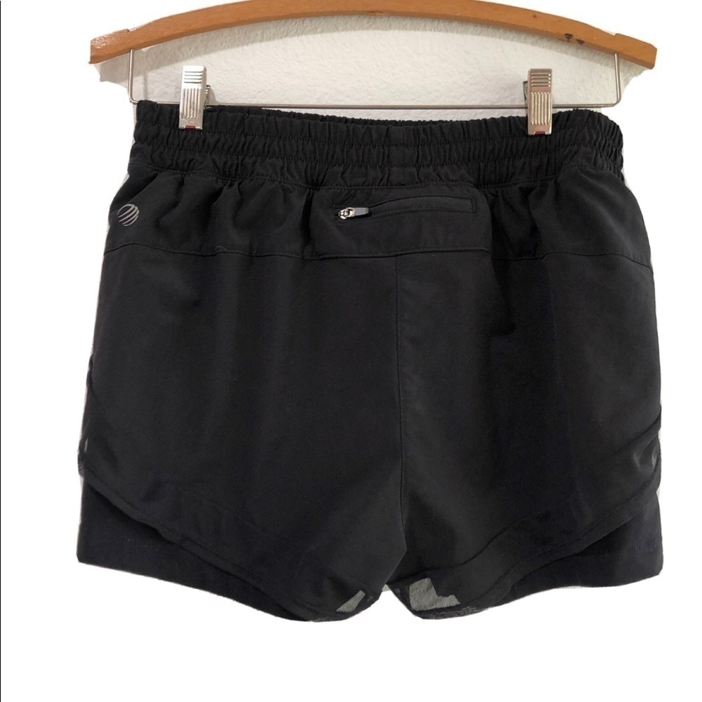 Mpg Size M Black 2 Layer Running Shorts - image 2